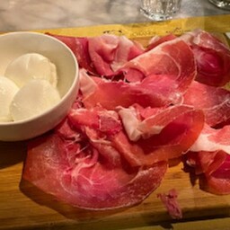 Parma ham and buffalo mozzarella d.o.p.